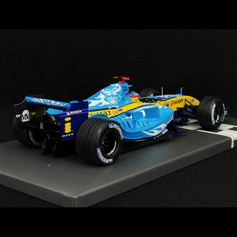 Minichamps 1/18 Renault R25 - Vainqueur GP Belgique 2005 (F. Alonso) - Neuve