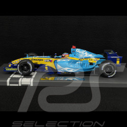 Fernando Alonso Renault R25 n°5 2ème GP Belgique 2005 1/18 Minichamps 117051605