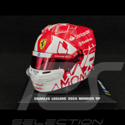 Ferrari Helmet n°16 Charles Leclerc Special Edition Winner Monaco GP - LSHEL001