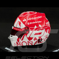 Casque Ferrari n°16 Charles Leclerc Édition Spéciale Vainqueur Monaco GP - LSHEL001