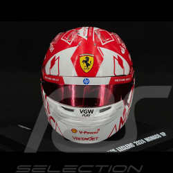 Ferrari Helmet n°16 Charles Leclerc Special Edition Winner Monaco GP - LSHEL001