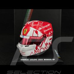 Ferrari Helmet n°16 Charles Leclerc Special Edition Winner Monaco GP - LSHEL001