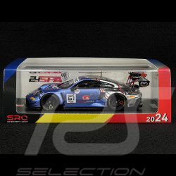 Porsche 911 GT3 R Type 992 n°61 24h Spa 2024 1:43 Spark SB833