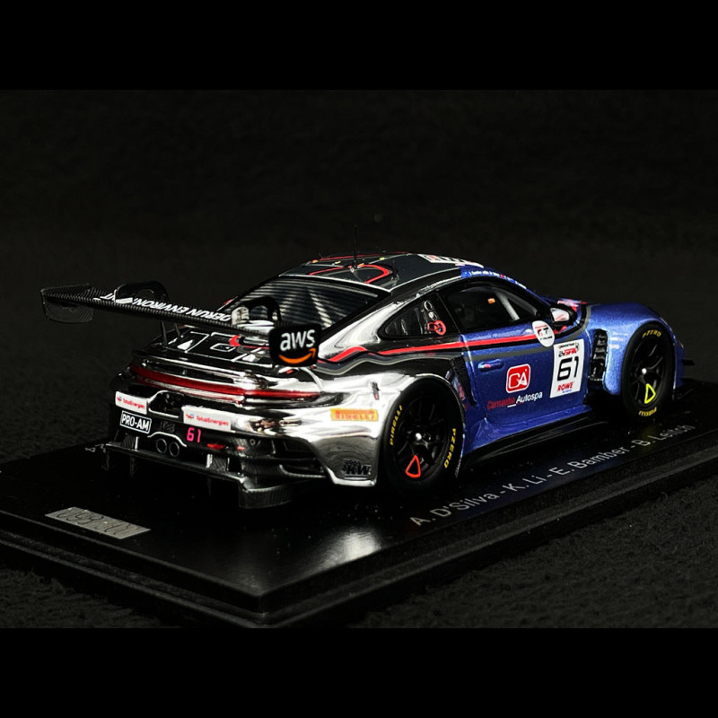 SPARK 1/43 - Porsche 911 (992) GT3 R - 24 Heures De Spa 2024 - SB833 Neuve