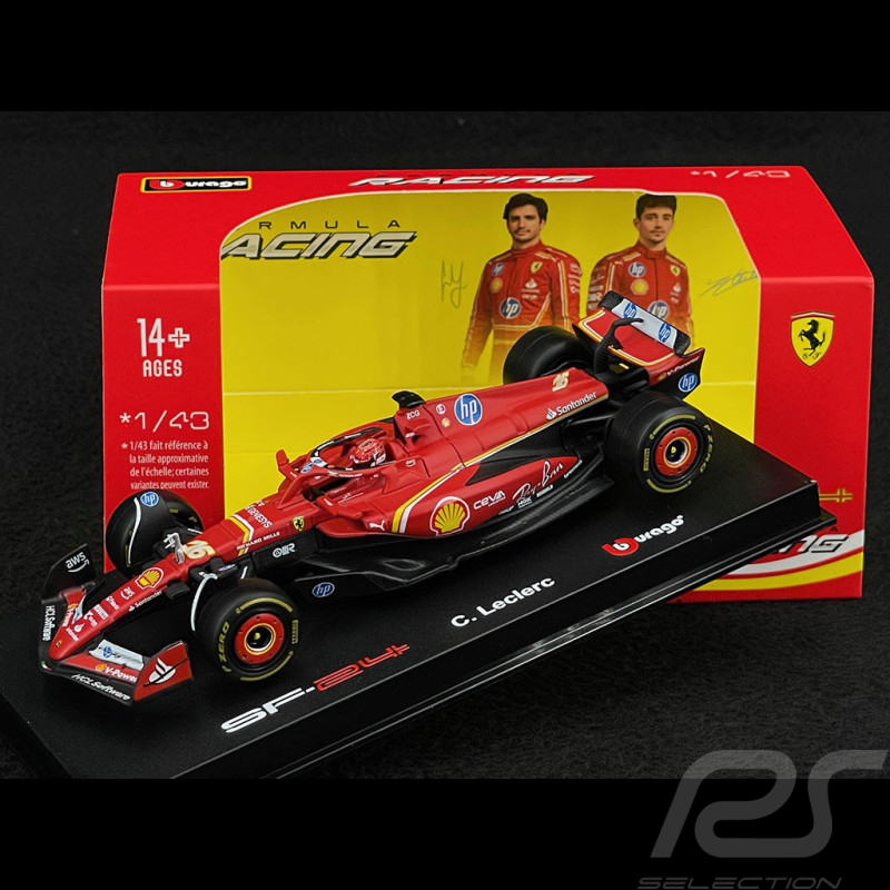 Charles Leclerc Ferrari SF-24 n°16 Sieger GP Monaco 2024 1:43 Bburago 36843L