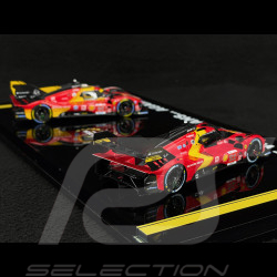 Ferrari 499P n°51 2023 & n°50 2024 Winners 24h Le Mans 1:43 BBR BBRC304FM