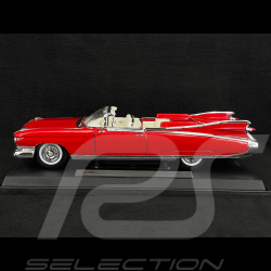 Cadillac Eldorado Biarritz Cabriolet 1959 Rouge 1/18 Maisto 36813RD