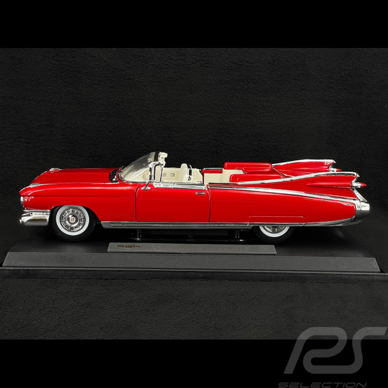 Cadillac Eldorado Biarritz Cabriolet 1959 Rouge 1/18 Maisto 36813RD