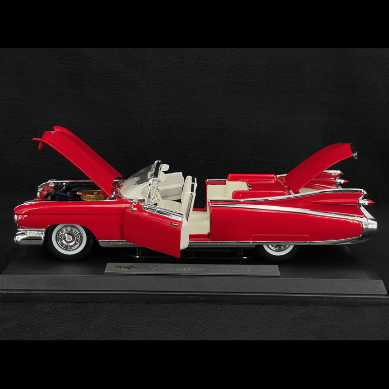 Cadillac Eldorado Biarritz 1957 Blanche Solido 1/43 - Etoile Auto49