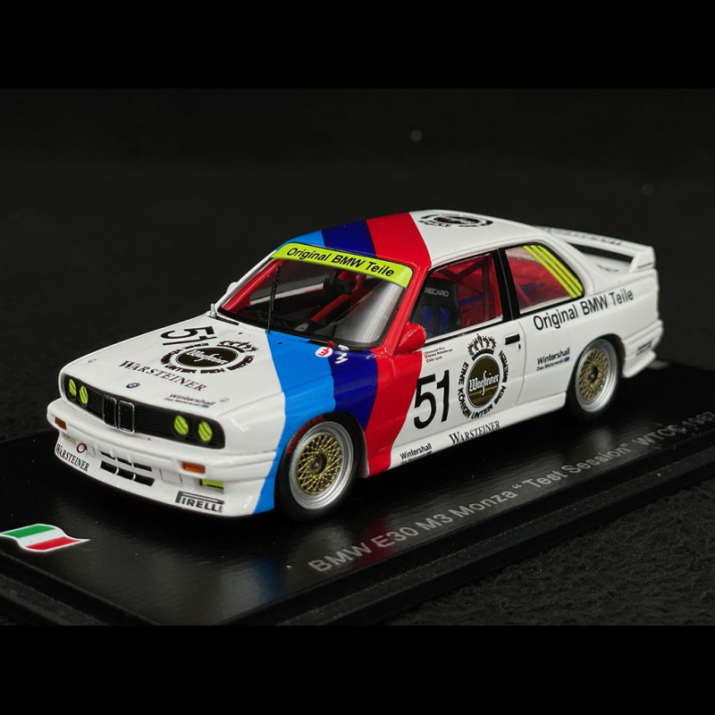 Silver 1987 (E30) M3 1/43 1:43 metallic Silver 1987 M3 E30 BMW