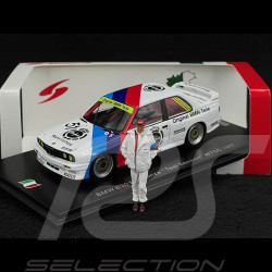 BMW M3 E30 n°51 WTCC Monza Test 1987 Figur Niki Lauda 1:43 Spark SI020