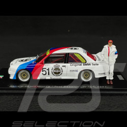 BMW M3 E30 n°51 WTCC Monza Test 1987 Figur Niki Lauda 1:43 Spark SI020