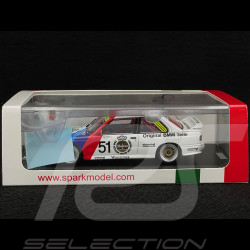 BMW M3 E30 n°51 WTCC Monza Test 1987 Figur Niki Lauda 1:43 Spark SI020