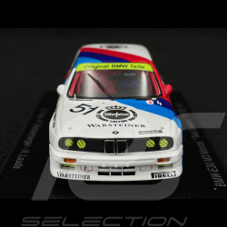 BMW M3 E30 n°51 WTCC Monza Test 1987 Figur Niki Lauda 1:43 Spark SI020