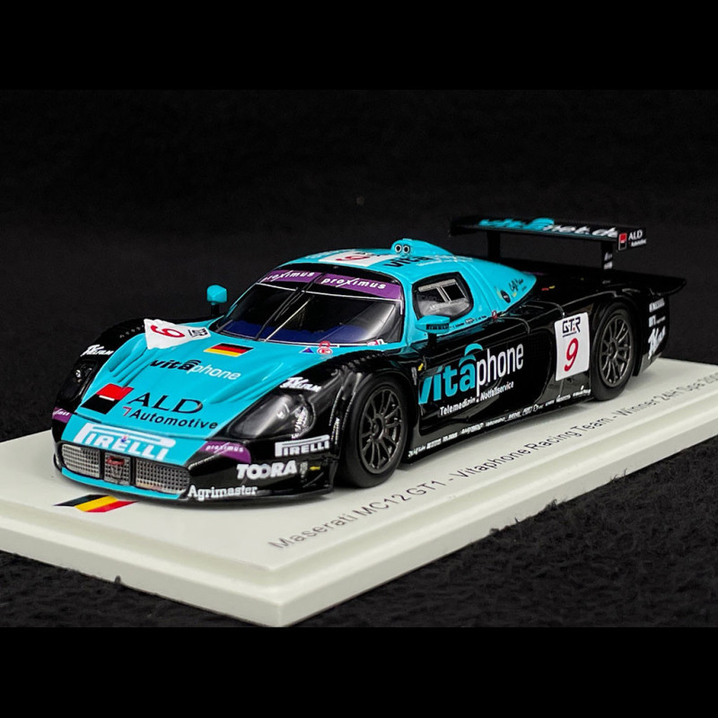 Maserati MC12 GT1 n°9 Vainqueur 24h Spa 2005 1/43 Spark 43SPA2005