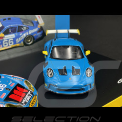 Set Porsche 911 GT3 RS Type 992 2023 / Porsche 911 GT3 RS Type 996 n° 66 Sieger Daytona 2003 1/43 Minichamps WAP0205120SGT3