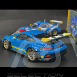 Set Porsche 911 GT3 RS Type 992 2023 / Porsche 911 GT3 RS Type 996 n° 66 Vainqueur Daytona 2003 1/43 Minichamps WAP0205120SGT3