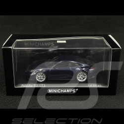 Porsche 911 GT3 Typ 992 2021 Enzianblau Metallic 1/43 Minichamps 410069208