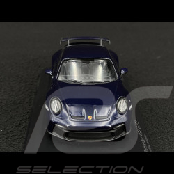 Porsche 911 GT3 Typ 992 2021 Enzianblau Metallic 1/43 Minichamps 410069208