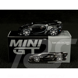 Bugatti Vision Gran Turismo Schwarz 1:64 Mini GT MGT00795-L
