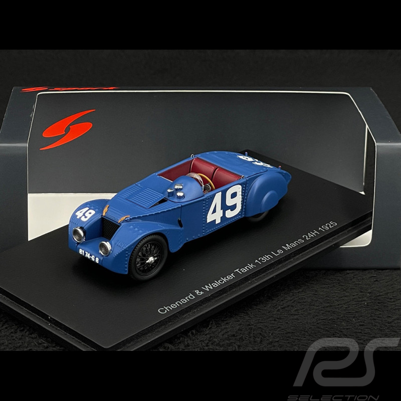 Chenard & Walcker Z1 n°49 24H Le Mans 1925 Sénéchal / Loqueheux 1/43 Spark S8103