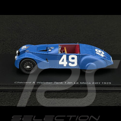 Chenard & Walcker Z1 n°49 24H Le Mans 1925 Sénéchal / Loqueheux 1:43 Spark S8103