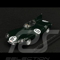 Jaguar D-Type n°6 Vainqueur 24 Heures du Mans 1955 Hawthorn / Bueb 1/43 Spark 43LM55