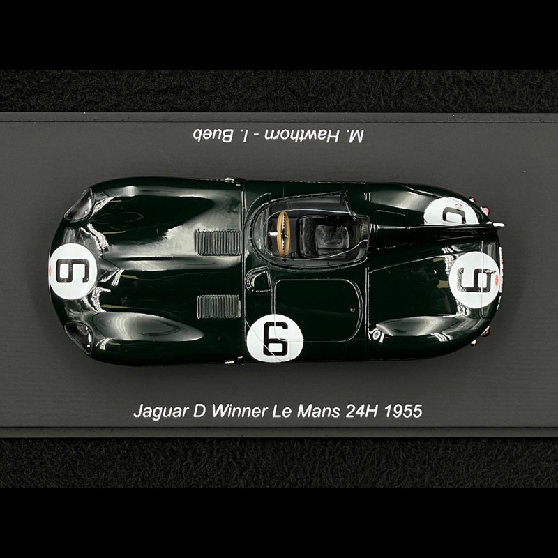 Jaguar D-Type n°6 Winner 24H Le Mans 1955 Hawthorn / Bueb 1