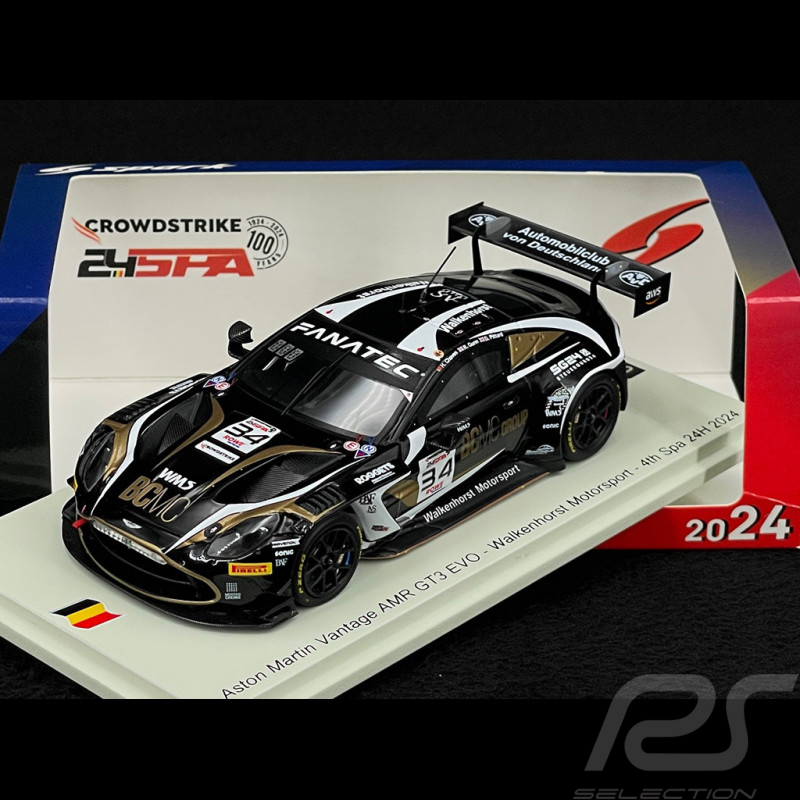 Aston Martin Vantage AMR GT3 Evo n°34 24H Spa 2024 1:43 Spark SB781