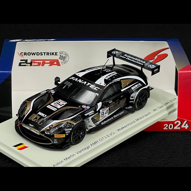Aston Martin Vantage AMR GT3 Evo n°34 4th 24H Spa 2024 1:43 Spark