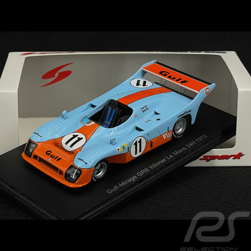 Mirage GR8 n°11 Winner 24H Le Mans 1975 Ickx / Bell 1:43 Spark 43LM75