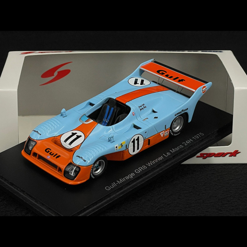 Mirage GR8 n°11 Winner 24H Le Mans 1975 Ickx / Bell 1:43 Spark 43LM75