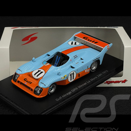 Mirage GR8 n°11 Vainqueur 24H Le Mans 1975 Ickx / Bell 1/43 Spark 43LM75