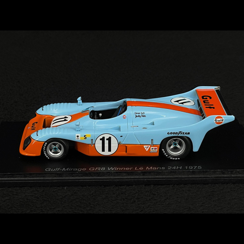 Mirage GR8 n°11 Winner 24H Le Mans 1975 Ickx / Bell 1:43 Spark 43LM75
