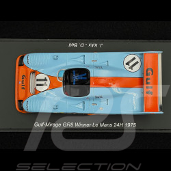 Mirage GR8 n°11 Vainqueur 24H Le Mans 1975 Ickx / Bell 1/43 Spark 43LM75