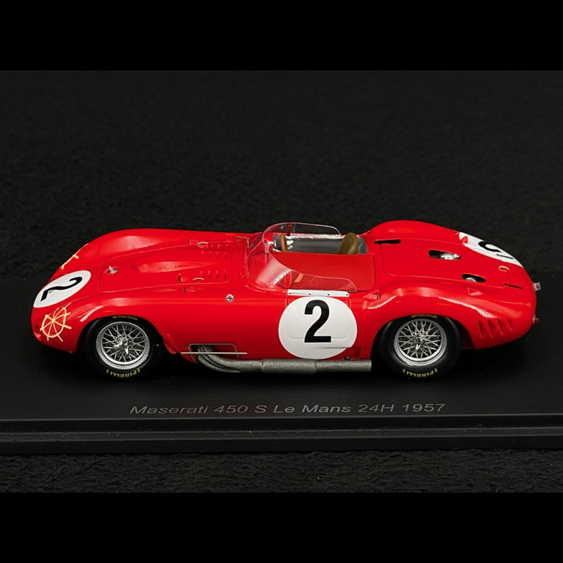 Maserati 450S n°2 24H Le Mans 1957 Behra / Simon 1:43 Spark S4546