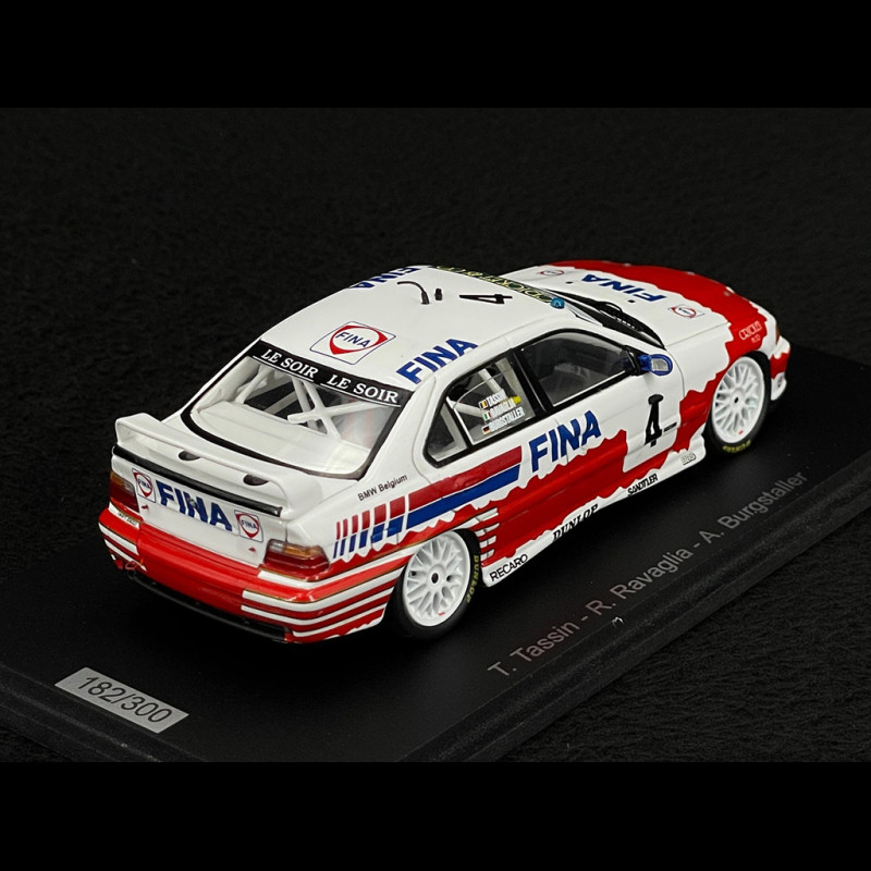 BMW 318 Est FINA Bastos 24h Spa 1994 - Modèle 1:43 Spark SB