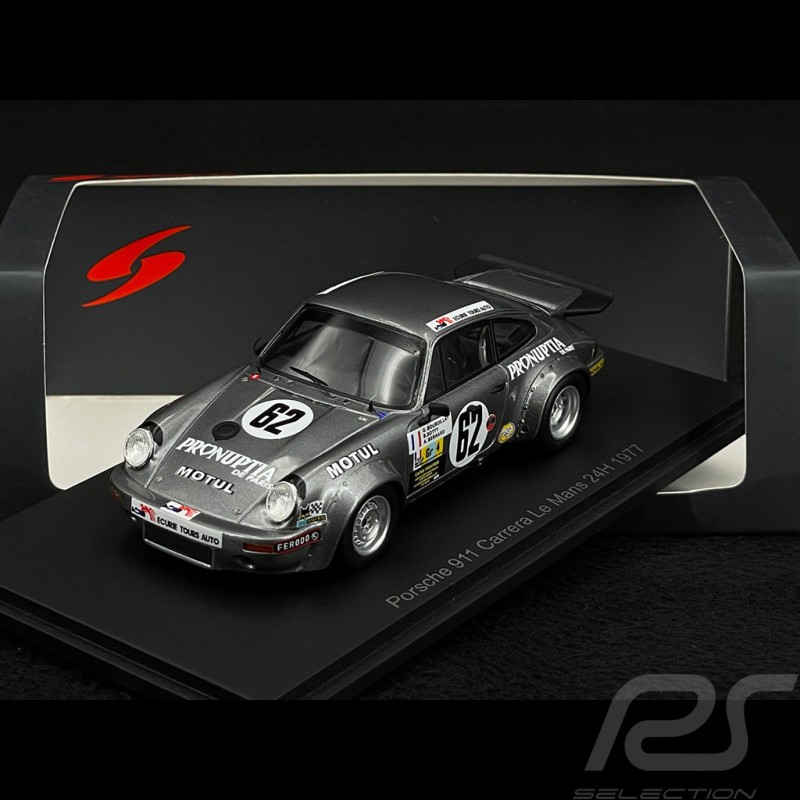 Porsche 911 Carrera RSR n°62 24H Le Mans 1977 1:43 Spark S9834
