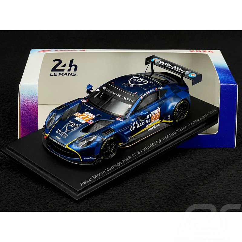 Aston Martin Vantage AMR GT3 n°27 24H Le Mans 2024 1:43 Spark S9146