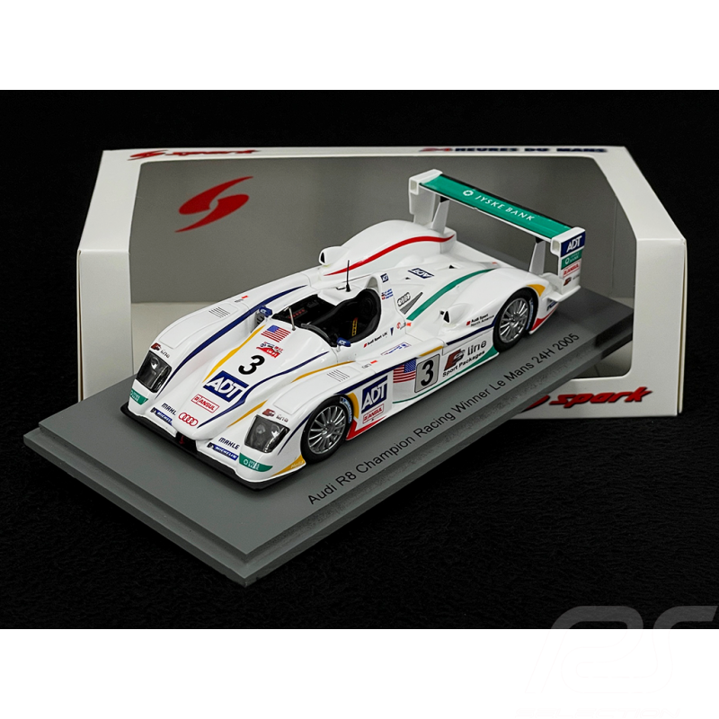 Audi R8 n°3 Sieger 24h Le Mans 2005 1:43 Spark 43LM05