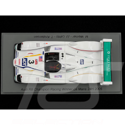 Audi R8 n°3 Sieger 24h Le Mans 2005 1:43 Spark 43LM05