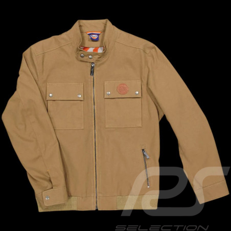 Gulf Jacke Motor Canvas Baumwolle Braun – GU251KS558-580