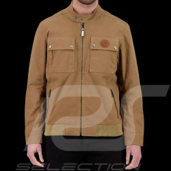 Gulf Jacke Motor Canvas Baumwolle Braun – GU251KS558-580