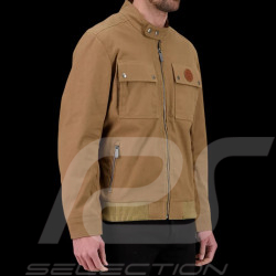 Veste Gulf Motor Canvas Coton Marron – GU251KS558-580