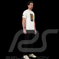 T-shirt Gulf Big 9 Écru – GU251TSM06-003