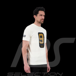 T-shirt Gulf Big 9 Écru – GU251TSM06-003