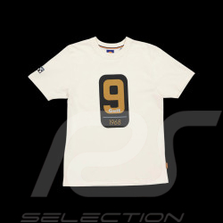 Gulf T-Shirt Big 9 Ecru – GU251TSM06-003