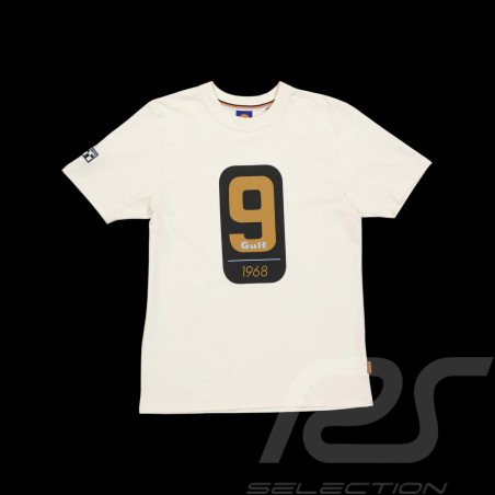 Gulf T-Shirt Big 9 Ecru – GU251TSM06-003