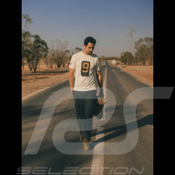 T-shirt Gulf Big 9 Écru – GU251TSM06-003