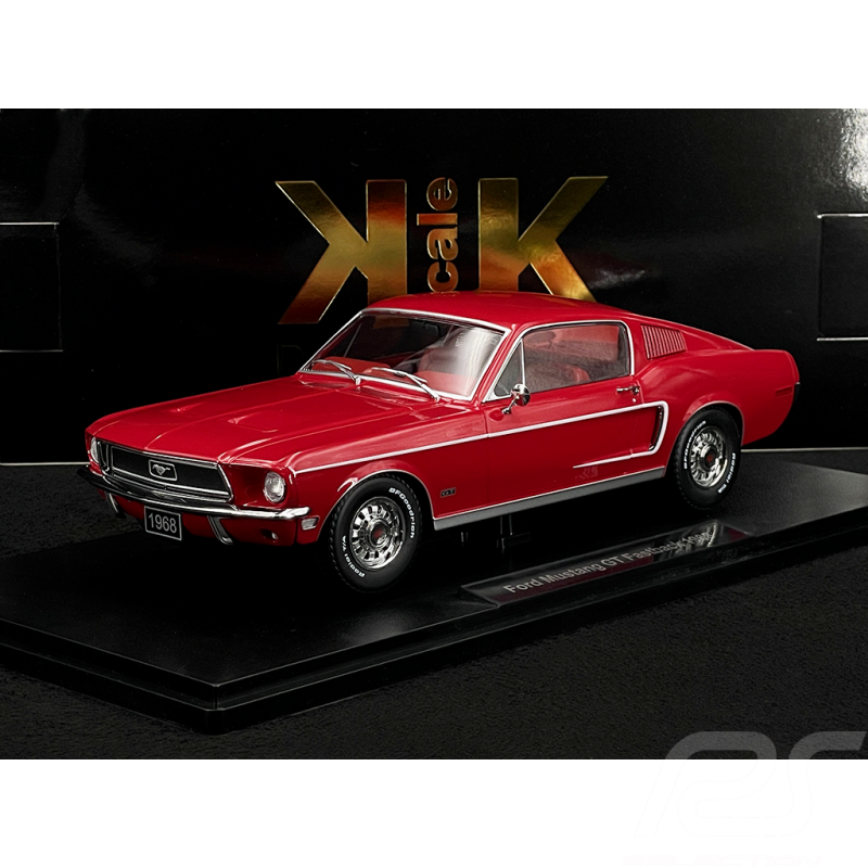 Ford Mustang GT Fastback Coupe 1968 Red 1:18 KK Scale KKDC181392